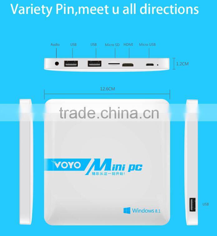 2015 Intel Z3775 quad-core Mini Pc with WIN8.1 OS