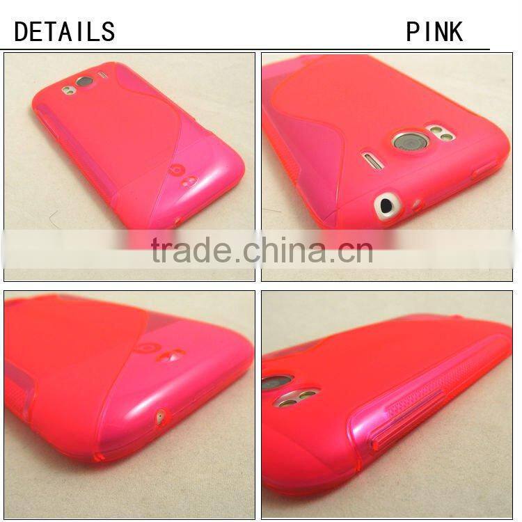 S Line Soft cell phone case mobile phone case For HTC Sensation XL G21