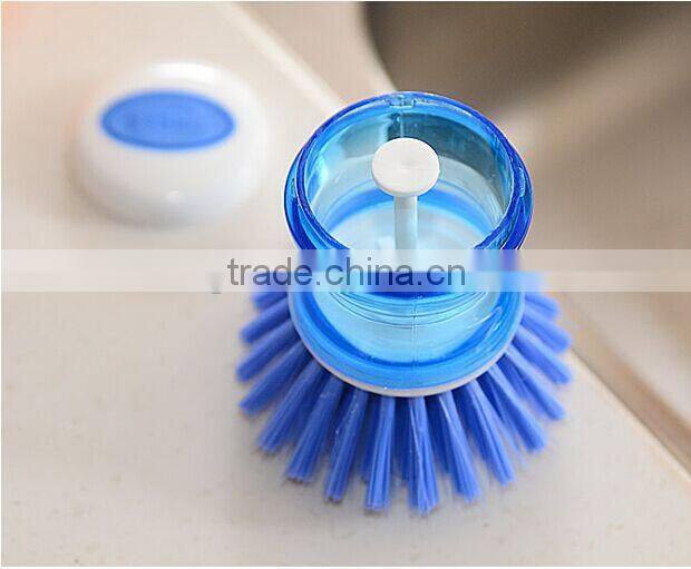 High quality Pan brush, dish brush with soap dispenser