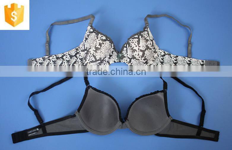 Hot Sale Microfiber Printing Fashion Bra, Women Underwear