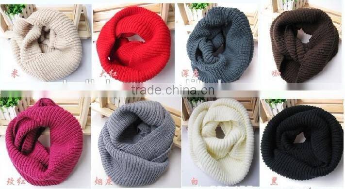Best Selling Girl Winter Knitted Scarf