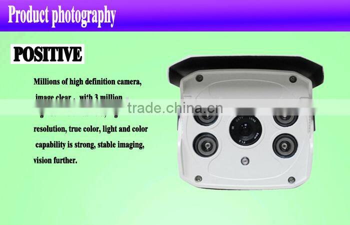 4 lamps Full HD 720P/ 1.0 MP/ popular waterproof outdoor hd wifi ip camera with cheaper price