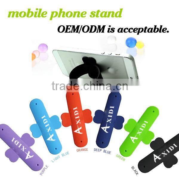 USA hot sale 2015 cellphone stand One Touch U silicone mobile phone stand