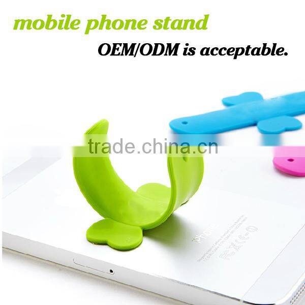 USA hot sale 2015 cellphone stand One Touch U silicone mobile phone stand