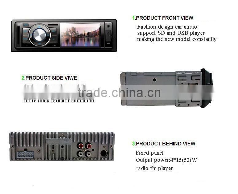 Factory usb sd aux car stereo car audio mp3 cd player adapter