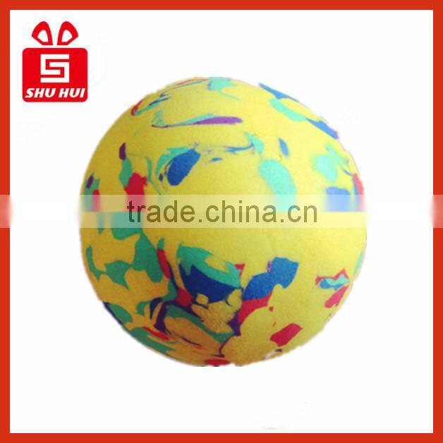Eco eva foam baseball ball/kids playing racket EVA ball