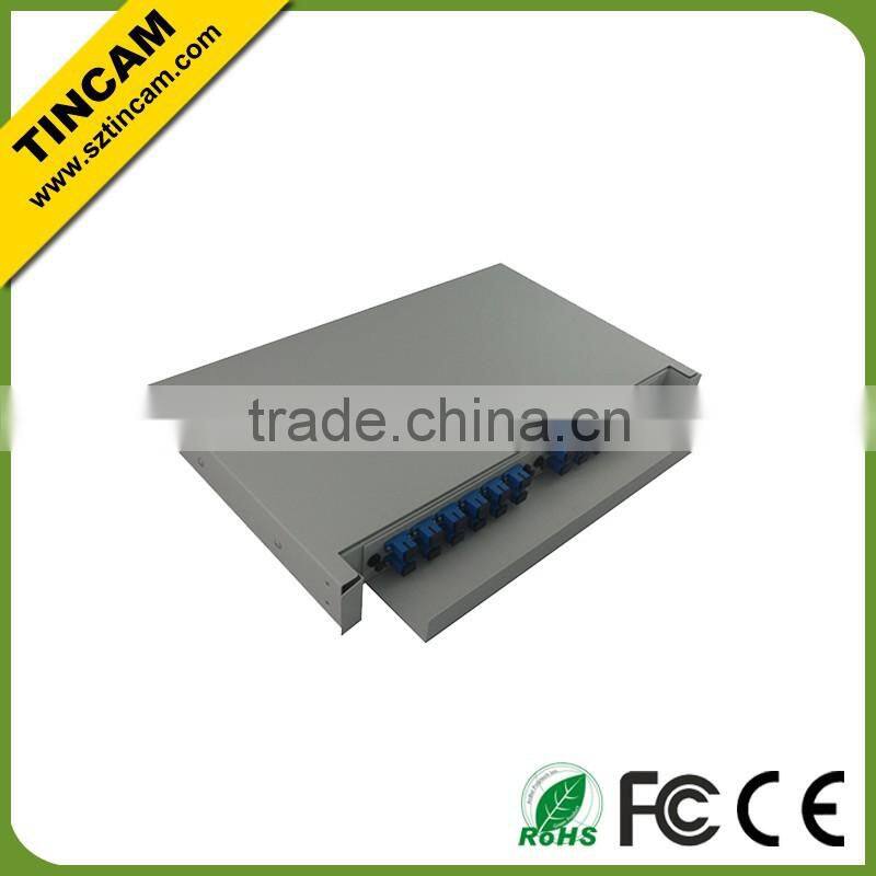 sliding /rack mount/fixed type fiber optic patch panel