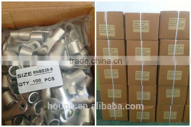 Non insulated ring terminal,stainless steel ring terminal,copper tube terminal