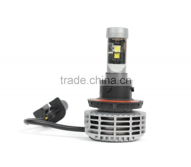 High power 60w led car headlight h4 with 5 color available