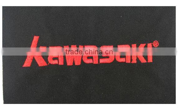 2016 Badminton racket bag sports bag velvet bag with embroidery logo