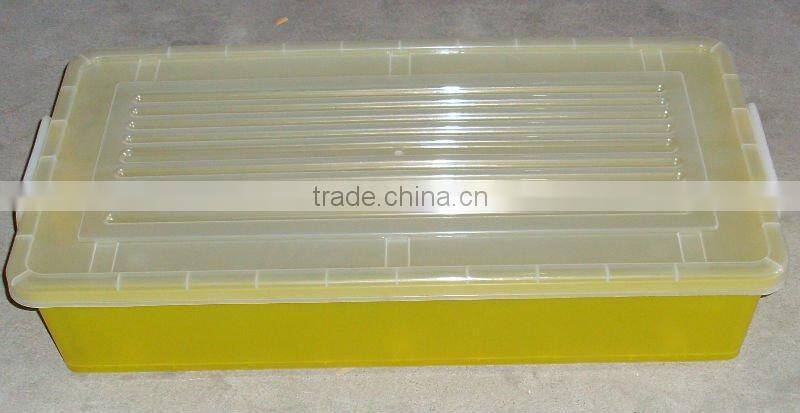 under bed transparent household storage box