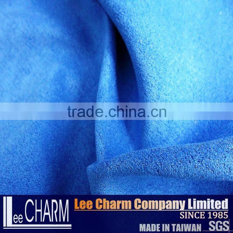 Polyester Suede Fabric produced in various color
