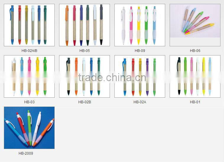 eco pen,promotional gift,stationery 2015