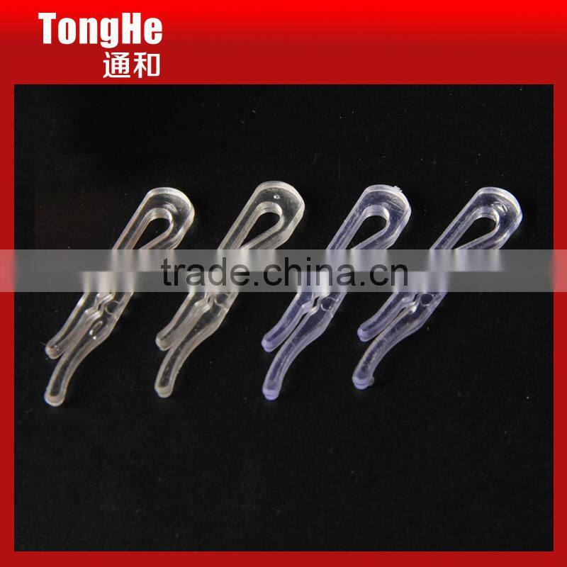 Wholesale Clear Alligator Shape Plastic Clip for Tie Shirt