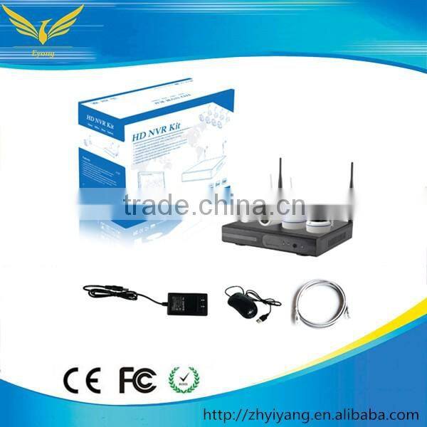 2016 Wholesale 4CH cctv wireless camera System H.264 DVR 4 IR Waterproof wireless 1080p hd ip cctv security camera