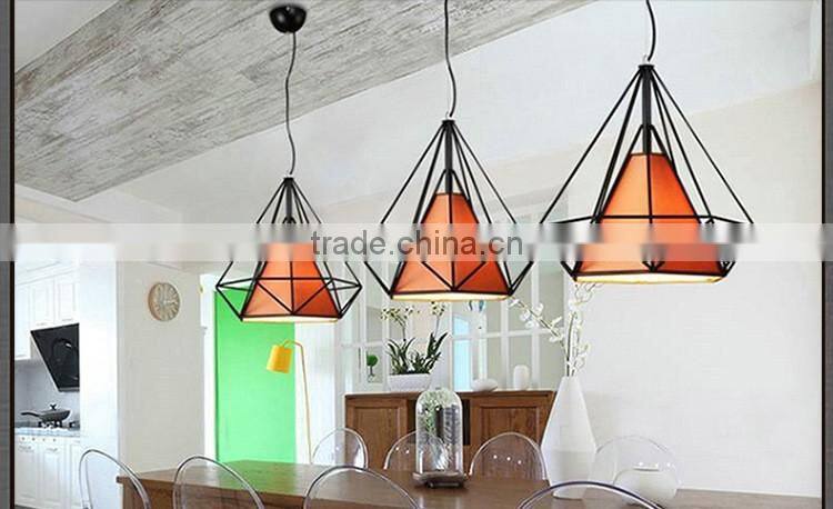 Coffee& office modern simple style hanging lamp colorful pendant lamp