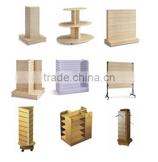 Wooden wall slat display (SZ-WDR014)