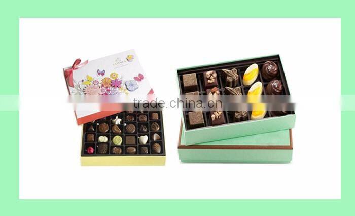 New design gift packaging eco-friendly chocolate box