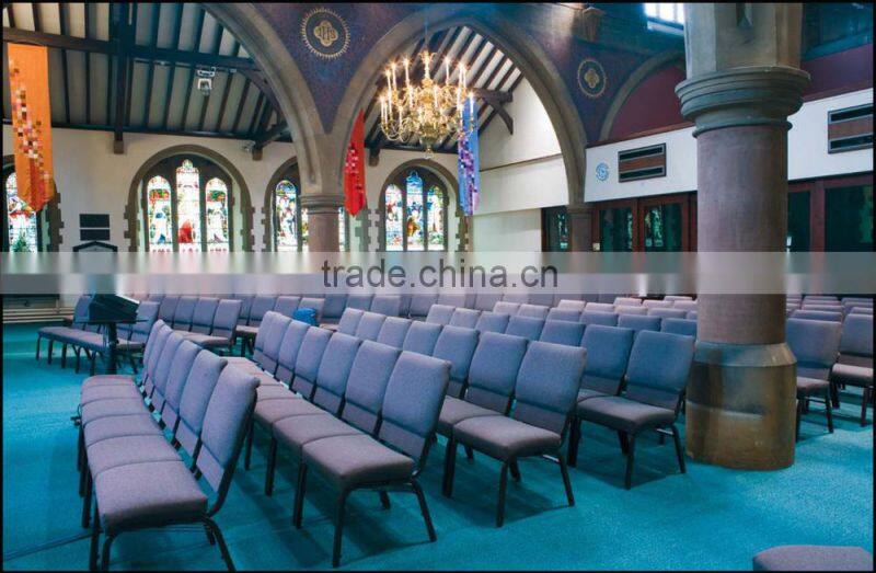Comfortable modern stackable antique church chair
