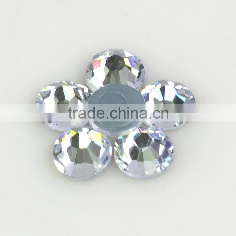 High quality economy strong glue LCT rhinestones hot fix for T-shirt