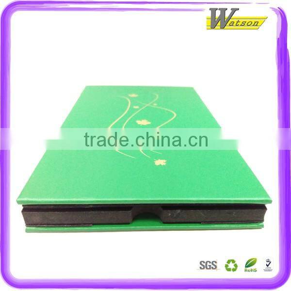 Recyclable Custom Cardboard Hand-made Jewellery Gift Box With Foam Insert