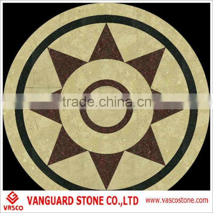 Waterjet Marble Tile Mosaic Medallion