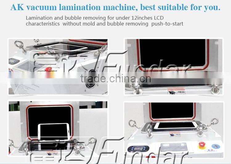 Top New 888A all-in-one touch screen OCA vacuum laminator