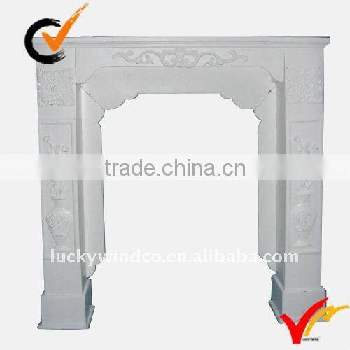 french hand carved wood quality craft fireplace