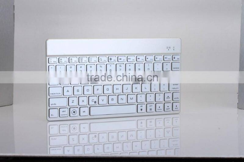 Ultra-Slim Universal Bluetooth Keyboard For IOS/Android/Windows (White)