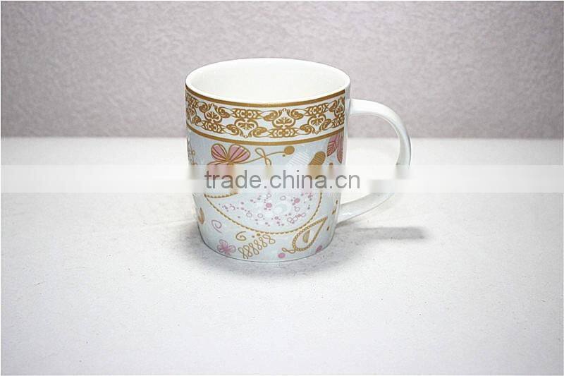 Wholesale 2016 liling 12oz beautiful ceramic personalize tea cups