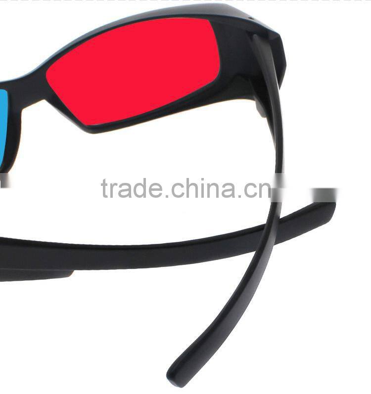 2016 High Quality 3d Glasses red blue 3d glasses wholesale 3d glasses