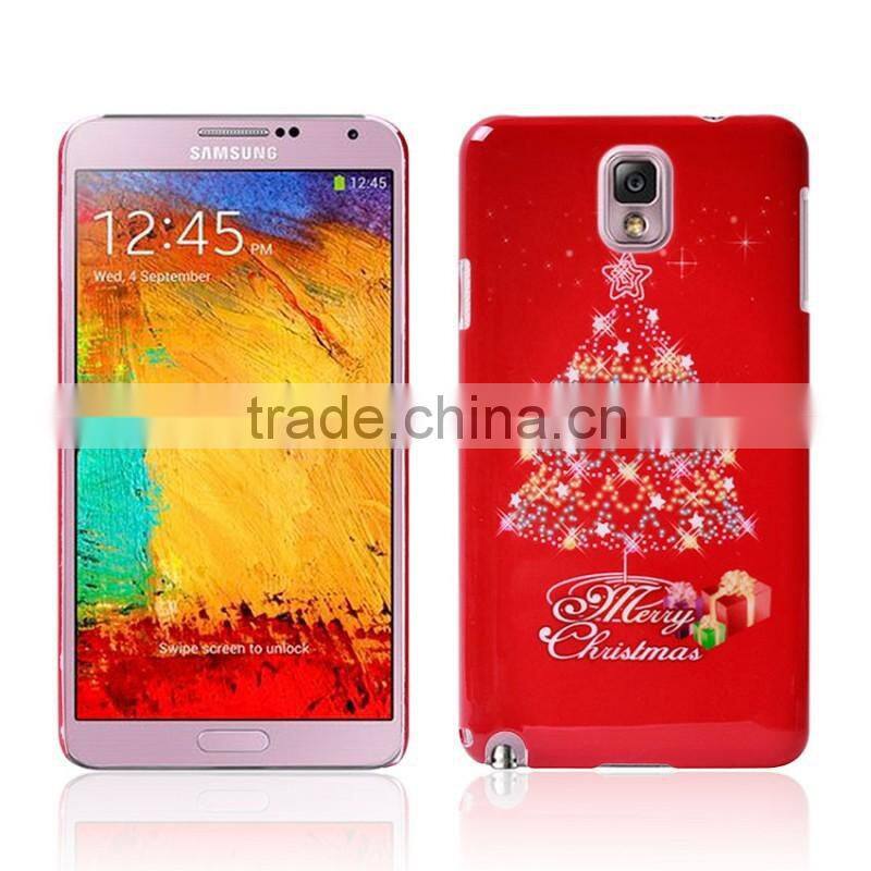 Best price mobile shell for galaxy note 3 custom case(promotional christmas gifts)