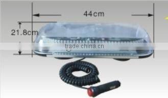 High-Intensity 336 LED Strobe Amber Emergency Warning Mini Strobe Light Bar with Magnetic Base