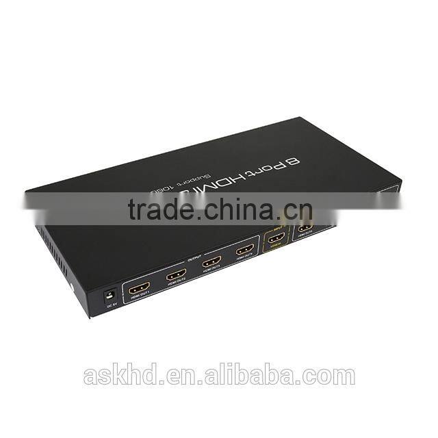 HDMI Splitter 1x8 3D HDCP 1.4V