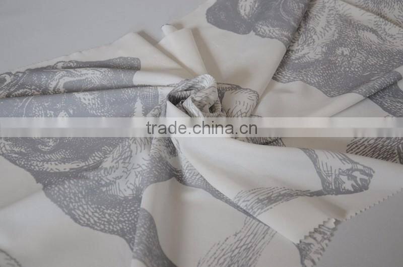 material textile small quantity order digital printed fabric