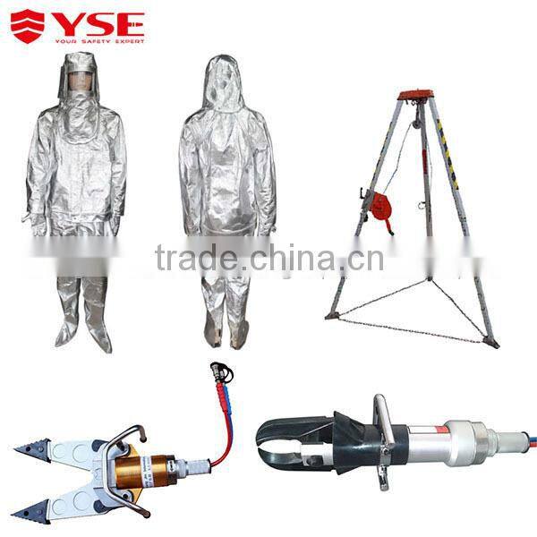 Firefighting boots used by fireman rescue