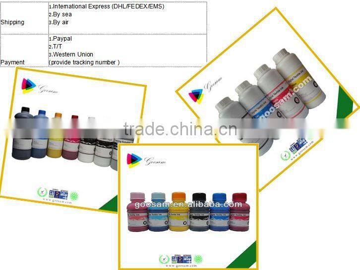 Direct to Garment Textile Printing ink for Kornit Avalanche 951 T-Shirt Printer