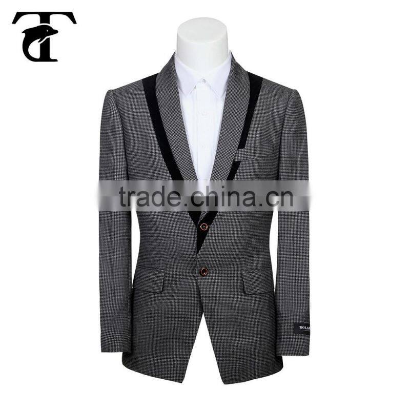 Casual style custom man suit men's slim fit blazer