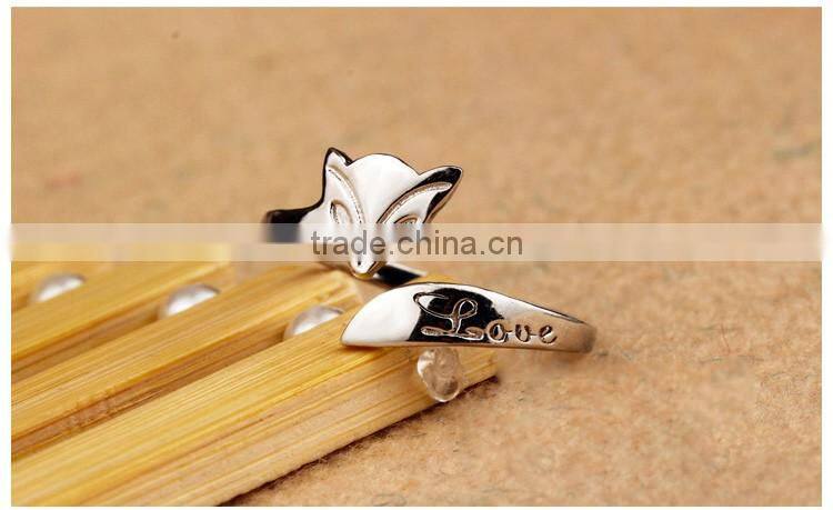 infinite New design fox 925 Silver Ring customise jewelry
