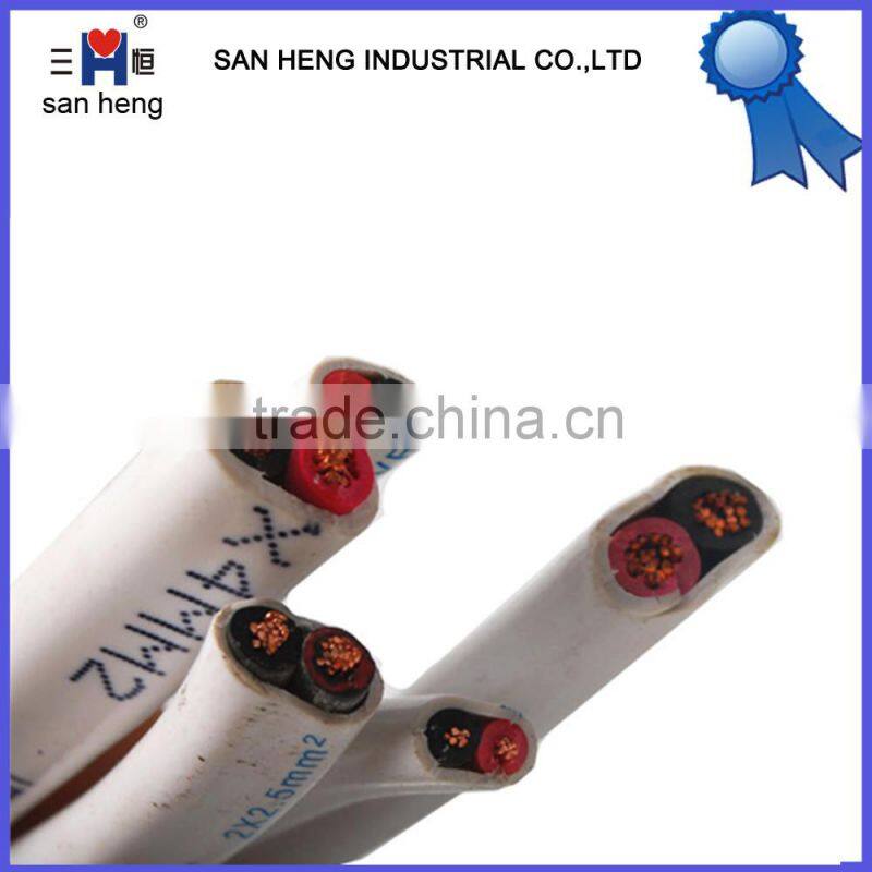 pvc insulated and sheathed Flat cable bvvb