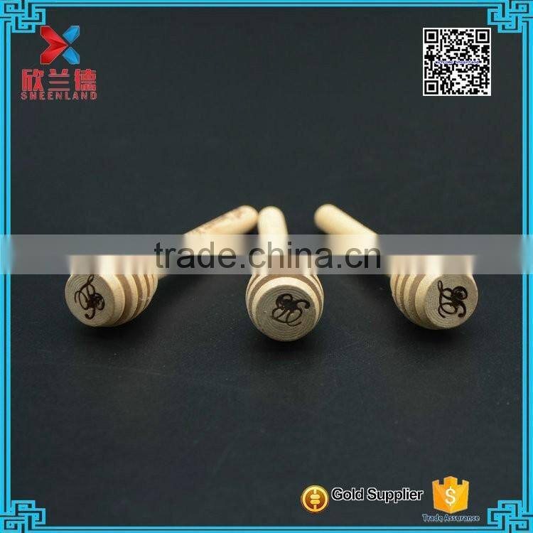 Mini Jam Honey Dipper Stirring Rod Wooden MuddlerHoney Stick with engraved