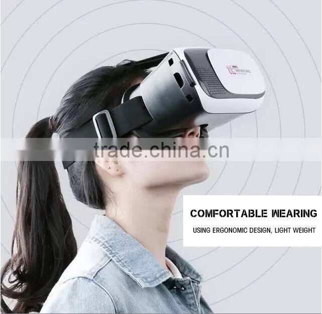 2016 new design products VR 3d glasses virtual reality headset vr glasses 3d vr glasses