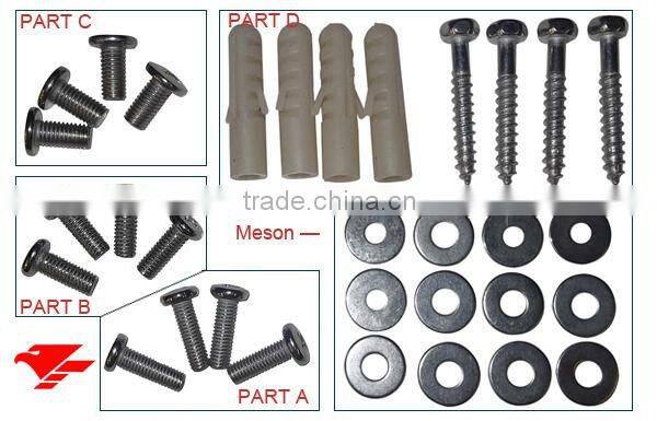 LCD TV Stainless Steel Celling Wall Mount Bracket Titing 0 Degree