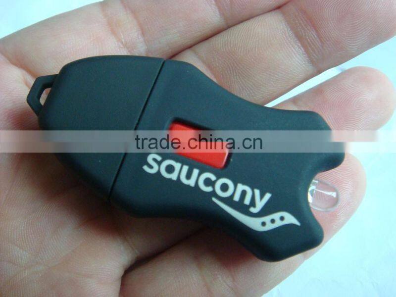 Mini USB charged LED Torch for garment