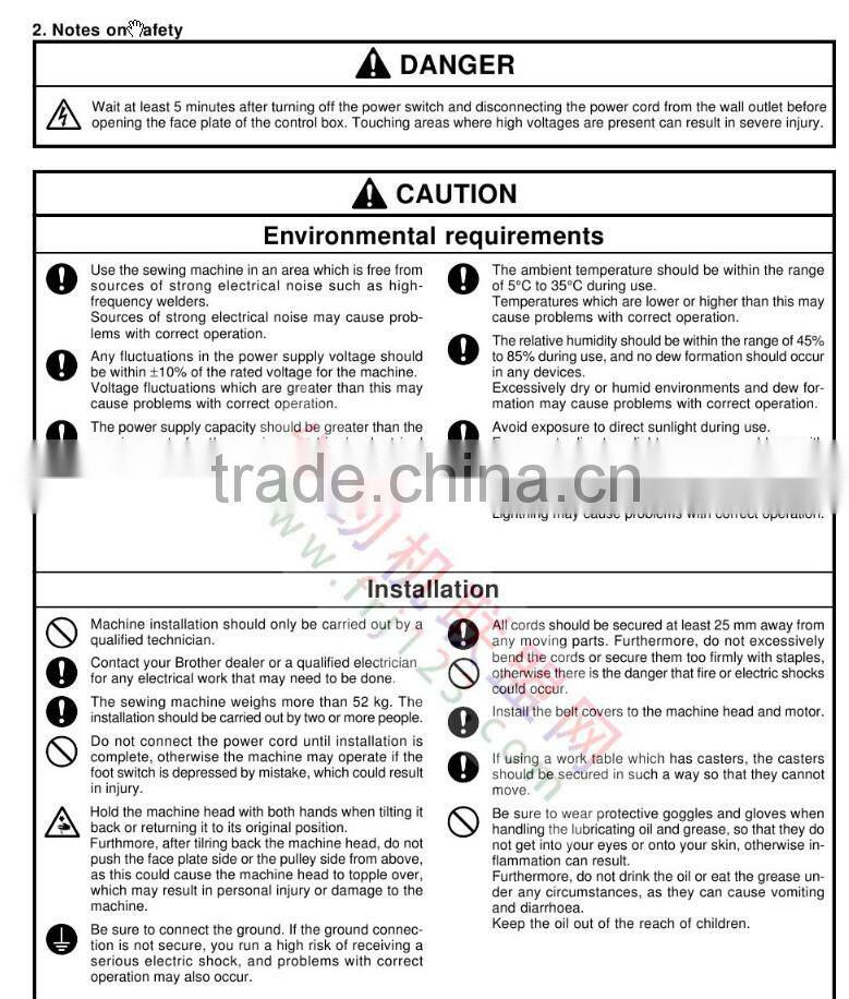 The automatic making Beltloop sewing machine, used borther ke-430B-02 electronic lockstitch beltloop bar tacker