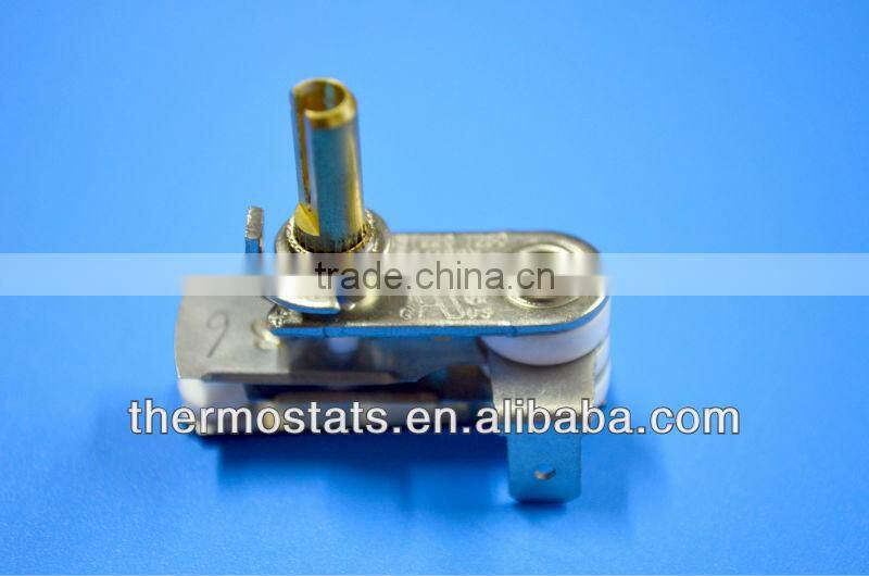 stove style adjustable bimetallic thermostat/termostat