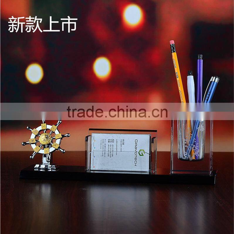 Table Decoration Crystal Fashion Pen Holder