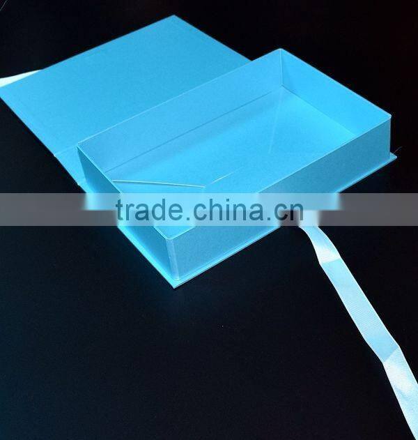 Custom logo printed lovely wedding dress favor box company