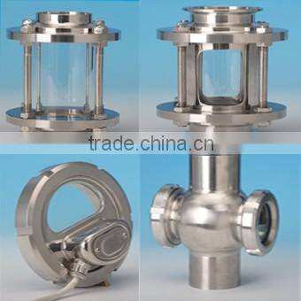 stainless steel sanitary inspection sight glass
