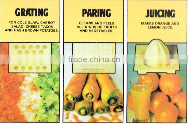 2015 PLASTIC MULTI WONDER/VEGETABLE GRATER